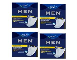 lot 1046 image: Tena for Men Level 3 Guard for Men, Super Absorbency Incontinence Protector 20 ct EA (Pack of 4) 80 ct Total