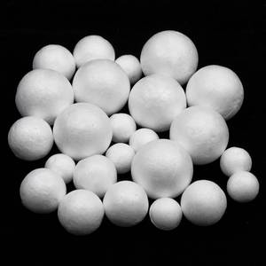 lot 2062 image: MIDELONG 24 Pcs Craft Foam Balls, 3 Sizes White Foam Craft Balls Polystyrene Craft Balls for DIY Craft Art Holiday Household School Projects and Party Decoration