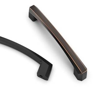 lot 2121 image: Asidrama 10 Pack 4 Inch(102mm) Oil Rubbed Bronze Kitchen Cabinet Handles, Cabinet Pulls Kitchen Cabinet Hardware for Cupboard Drawer Pulls