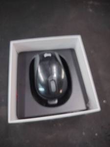 lot 2142 image: SEUNKWANG EWEADN Q9 Wireless Clear Mouse Dual Mode Bluetooth & 2.4G USB Computer Mouse with RGB Lighting, Silent Clicks, Multi-Device Compatibility for Laptop, PC, MacBook, iPad Cute Mouses-Gradient