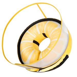 lot 2143 image: CNEO Inflatable Dog Cone Collar with Detachable Enhanced Anti-Licking Shield, Soft Neck Donut Collar for Dogs After Surgery, Adjustable Dog Cone Alternative for Large Medium Small Dogs & Cats