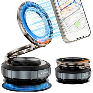 lot 2215 image: TFMIMT Magnetic Car Phone Holder for Mag-Safe 108LBS Suction & 3200gf Magnetic 360° Adjustable Ultra Suction Cup Phone Holders for Your CarGymMirror, Car Mount for iPhone & Android