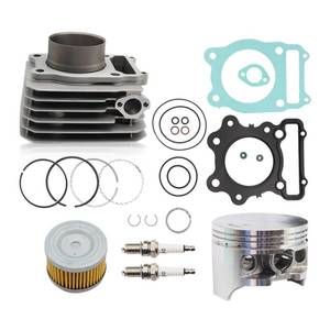lot 3613 image: Yunnergo Cylinder Top End Rebuild Kit Compatible with 1988-2000 TRX300 TRX300 FW Fourtrax300 4x4 2x4 Replace 12000-HC4-000 12100-HC4-000