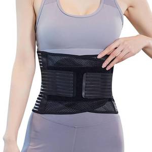lot 6151 image: PKRFCJ Back Brace for Lower Back Pain Women, Lower Back Brace, for Lower Back Pain, Herniated Disc, Sciatica, Scoliosis, Breathable Mesh (Xl Size Black)