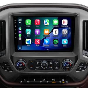 lot 9568 image: 10.2 Android 13 Car Radio Stereo for Chevrolet SilveradoGMC Sierra 2014-2018, Plug and Play Head Unit, Support CarPlay & Android Auto, FMAM