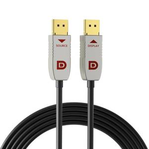 lot 10266 image: RUIPRO DisplayPort Cable 1.4, 8K Fiber Optic DP Cable 25ft, Supports 32.4Gbps, 8K60Hz, 4K120Hz, HDR DSC 1.2a, Compatible FreeSyncG-Sync 4090 3090Ti 7900XTX Graphics Card
