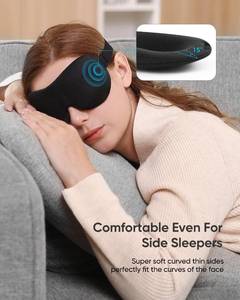 lot 10268 image: LKY DIGITAL Sleep Mask for Side Sleeper 3 Pack, Blackout 3D Eye Mask for Sleeping, Night Blindfold for Men Women