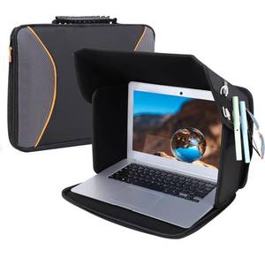 lot 10304 image: YUMTIM Laptop Sun Shade Laptops Sun Glare Shield Laptop Sunshade Bag for Working Outside Privacy Screen Hood Foldable Shield Cover 12-14 (Patent Pending)