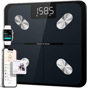 lot 11170 image: Etekcity Smart Scale for Body Weight, FSA&HSA Eligible, Bathroom Digital Weighing Scale with BMI, Body Fat, Muscle Mass, Accurate Bluetooth Home User Health Equipment Sync Apps, LED, Tempered glass