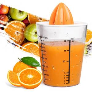 lot 11177 image: SUREWIN Citrus Juicer Manual Juicer, Multifunctional Hand Juicer, Lemon Lime Squeezer, 20-Ounce Capacity Orange Juicer (White, Basic)