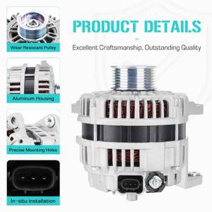 lot 11195 image: NEW Alternator Fit for Nissan 4.0 4.0L Frontier Xterra 2005-2007, for Pathfinder XE 2005, Pathfinder S 2006-2007 Replace for LR1110-725, LR1110-725B, 23100-EA201, 23100-EA20B