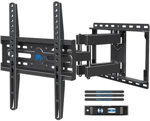 lot 11196 image: Mounting Dream TV Wall Mount for 32-65 Inch Television,Mount with Swivel and Tilt, Full Motion Bracket with Articulating Dual Arms, Fits 16inch Studs, Max VESA 400X400 mm, 99lbs, MD2380