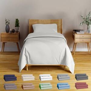 lot 11201 image: BAMPURE Luxury Series 6 Pcs King Sheet Set - 100% Viscose derived from Bamboo Sheets King Size - Super Soft Viscose Bamboo Cooling for Hot Sleepers -Up to 16���� Deep Pocket King Sheets (White)