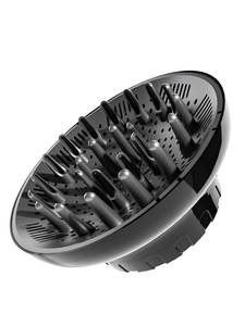 lot 12005 image: Hair Diffuser, Diffuser Attachment for Hair Dryer, Hair Diffuser for Curly Hair, Universal Diffuser for 1.5-2.5 Hair Blow Dryer Long Thick Curly Wavy Hair, Hair Attchment for Women, Black