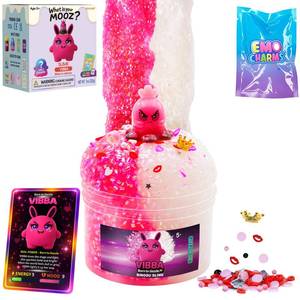lot 12028 image: DIY Crunchy Slime Kit �� Pink Bingsu Slime, Instant Slime Making Kit, ASMR Pop & Crackle, Kpop Idol Charm & Mix-Ins, Slushie & Squishy, for Girls & Boys 5��12 & Teens, MOOZ Magic