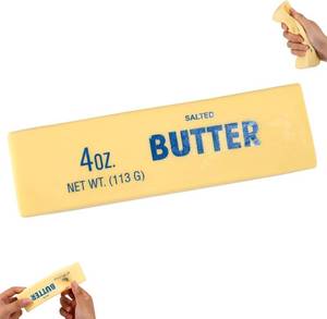 lot 12419 image: Butter Squishy, Slow Rising Squishy Butter Stick, 2026 New Realistic ButterSquishy Squeeze Stick, Rebound Stress Relief Party Favor Gifts (Butter Squishy-1pcs)