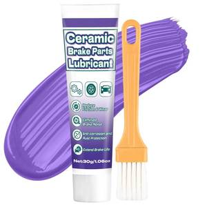 lot 12428 image: AstraVox Anti-Seize & Squeal Ceramic Brake Grease for Automotive, Heat Resistant Brake Parts Lubricant with Brush for Caliper, Pin, Pad and Metal Parts, Rust Corrosion, Efficient Lubrication 1oz (1) (Used)