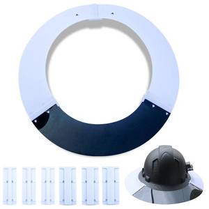 lot 12439 image: Hard Hat Sun Shade Compatible with Standard V-Gard Full Brim Attachment, Provides Enhanced Protection from The Sun and Heat,for Men and Women Working Outdoors
