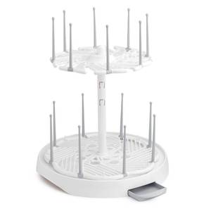 lot 13918 image: Munchkin� High Capacity Drying Rack for Baby Bottles and Accessories, White