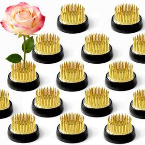 lot 14028 image: 10Pcs Kenzan 34mm1.34inch Diameter Floral Pin Frog Ikebana Flower Arranger Holder