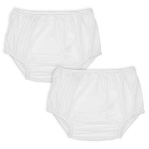 lot 14379 image: dappi Reusable Waterproof 100% Nylon Taffeta Diaper Pants for Potty Training & Swimming, Leak-Proof & Rip-Proof, X-Large (Fits 32 - 35 lbs), 2 Counts