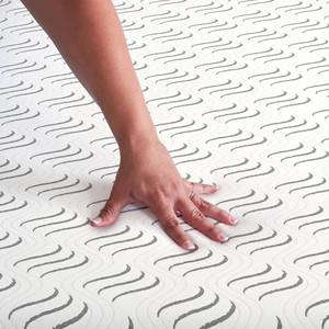 lot 14383 image: Sealy Flex Charcoal Mattress Cover Protector, Queen- PerfectGrip Stretch Sidewalls Fitted, Waterproof