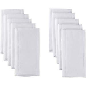 lot 14394 image: Gerber 100% Cotton Prefold Cloth Baby Diaper  White 10 Pack