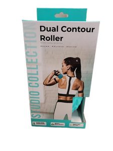 lot 16145 image: Studio Collection Dual Contour Roller Massage Tool