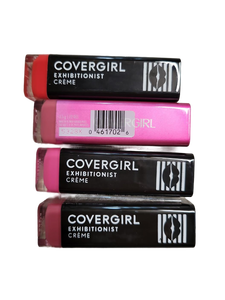 lot 16147 image: CoverGirl Exhibitionist Creme Lipstick Set of 4