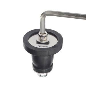 lot 19139 image: BOPOREAE Expandable Mechanical Seal Cleanout Pipe Plug-Rubber Expansion Scupper Plugs & Removable Stainless Steel Allen Wrench Handle, 6-12 to 7-116 In Sewer Cap Cover, Winterizing Pool Boat Plugs