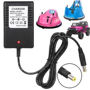 lot 20061 image: 12V Charger for kidzone Bumper car,12v Battery Charger for Ride On Toys,cargador para carro el�ctrico de ni�o, Kids Bumper Car Replacement Charger