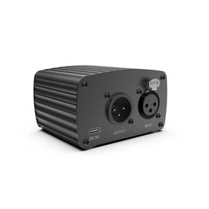 lot 20064 image: FIFINE 48V Phantom Power with OutputInput, Power Supply for Condenser Microphone, Recording Equipment-PM48