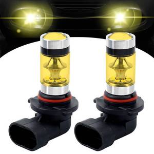 lot 20101 image: 2PCS 90059006 LED Headlight Bulbs Fog Light Bulb,90059006 LED Low Beam Headlight Bulb,6500K 12V Car Fog Light,100W Daytime Running lights,Headlights Bulbs for Most Vehicles Quick Start (Yellow)