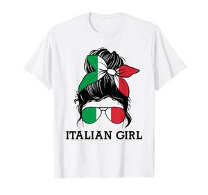 lot 20108 image: Italia Graphic Design for Girls Kid Italian Toodler T-Shirt Medium