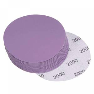 lot 20170 image: uxcell 15Pcs 4-Inch Purple Sanding Discs 2000 Grits Hook and Loop Professional Aluminum Oxide Sand Paper Wet Dry Polish for Wood Metal Paint Finishing