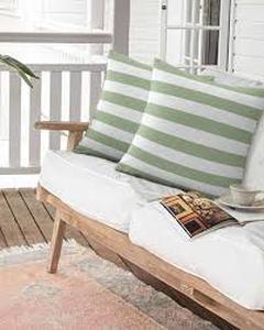 lot 1068 image: Box of outdoor pillows