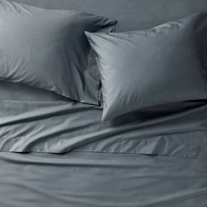 King 400 Thread Count Percale Sheet Set Mineral Blue - Casaluna - Retail: $120