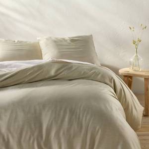lot 9458 image: King Rayon from Bamboo Duvet Set Light Olive Green - Casaluna - Retail $139