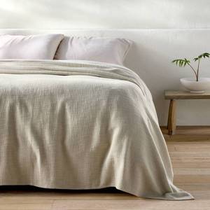 lot 9477 image: King Cotton Slub Blanket Light Olive Green - Casaluna - Retail $80