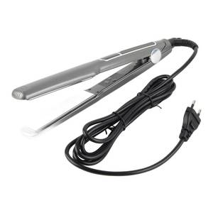 lot 310 image: ANGGREK Hair Straightener Multigear Adjustment 480°F Ceramic Iron EU Plug, Sealing, Alloy Plate, Tourmaline Ceramics Material, Even Heat Distribution for Silky, Shiny Hair - Retail $44