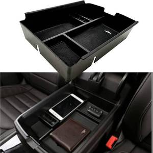 lot 328 image: EVTIME Center Console Organizer fit for VW Atlas and Cross Sport 2018 2019 2020 2021 2022 2023 Interior Storage Box Accessories (Not fit for 2024) (Console Organizer) - Retail $17