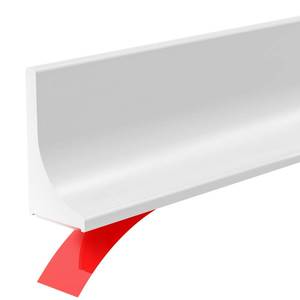 lot 423 image: Zehiels 67 Shower Threshold Water Dam Silicone Shower Water Guard Collapsible Shower Door Bottom Seal Shower Splash Guard for Wet and Dry Separation - Retail $24