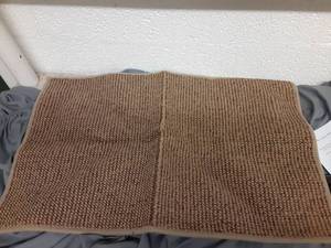 lot 426 image: BEQHAUSE Dirt Trapper Door Mat 20 x 32, Non-Slip Washable Doormats Entrance Mat, Dirt Resistant and Absorbent Welcome Mat, Low Profile Floor Mats for Front Back Door and Entryway, Beige - Retail $18