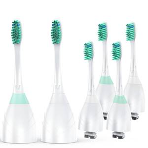 lot 456 image: Tonhomki Replacement Heads for Philips Sonicare - Replacement Toothbrush Head Compatible with Phillips Sonicare Screw-on Electric Brush, E-Series, Essence, Xtreme, Elite, Advance and CleanCare, 6 Pack - Retail $20