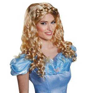 lot 478 image: Disguise Womens Cinderella Movie Adult Wig, Blonde, Adult Size - Retail $8
