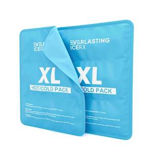 lot 498 image: Reusable Ice Pack for Injuries  11 x 14.5 - 2 Pack XL  Hot & Cold Pack  Large Ice Pack for Back Pain Relief, Soft Ice Packs Reusable, Flexible When Frozen - Retail $20