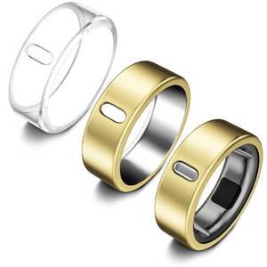 lot 500 image: 3 Pack Cover Compatible with Oura Ring Gen 4Oura Ring Gen 3 HorizonHeritage, Support Charging with Cover on, Anti-Scratch TPU Protector for Men Women (Size 7, ClearGold2) - Retail $13
