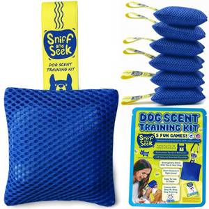 lot 505 image: Race&Herd Original Dog Scent Training Kit, Scent Work Training Kit for Dogs - Nosework for Dog Mental Stimulation Agility Training Equipment for Dogs, Brain Games Smell Training Kit for Loss of Smell - Retail $19