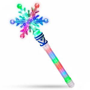 lot 577 image: ArtCreativity Frozen Light Up Snowflake Wand for Kids �� 4 Flashing Modes and Multiple LED Colors - Ice Princess Magic Wand Light Up Toy - Snowflake Winter Princess Gifts for Girls