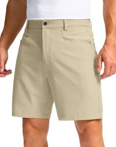 lot 3539 image: Pudolla Mens Casual Golf Shorts 7 Lightweight Stretch Flat Front Work Dress Shorts for Men with Pockets SIZE XXL